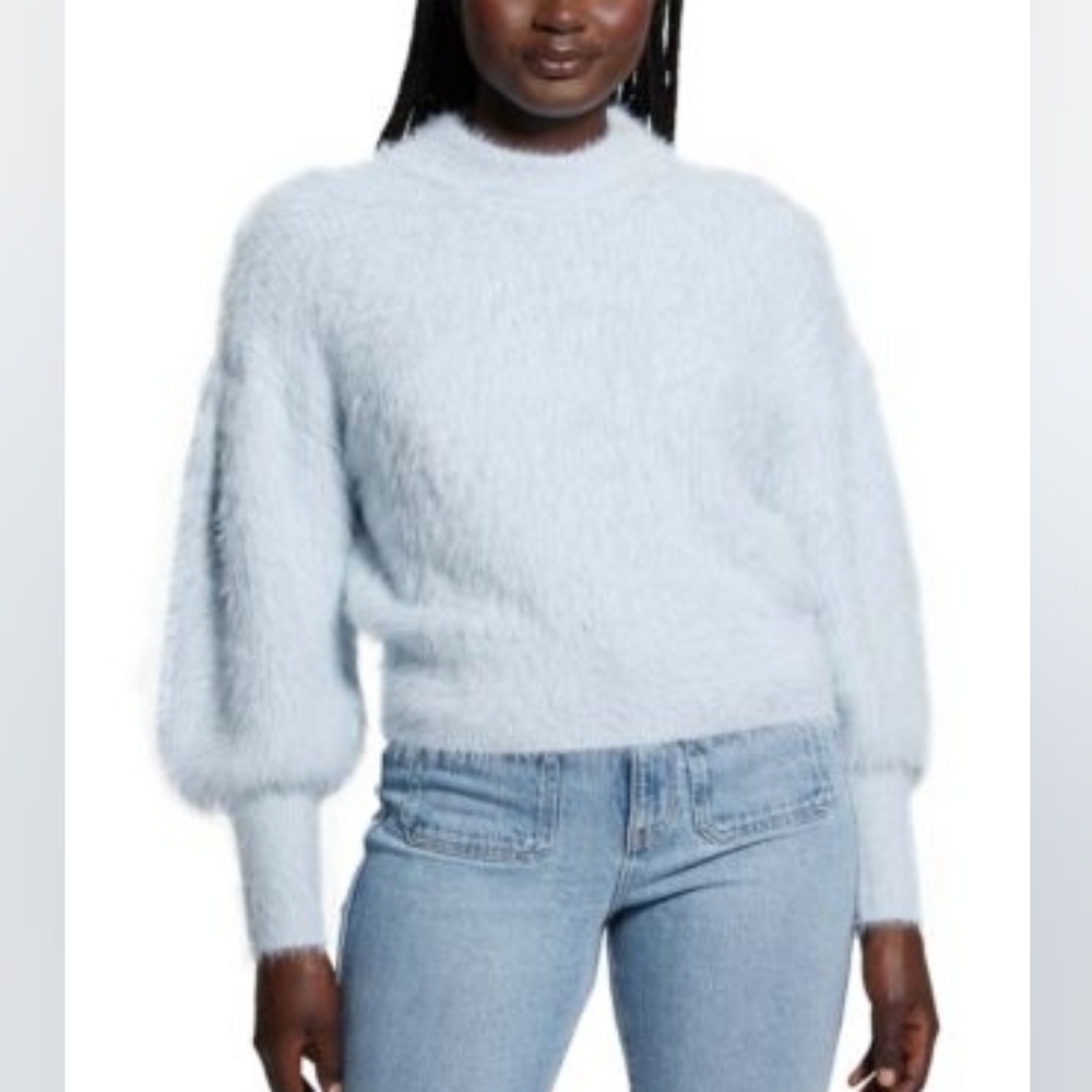 Guess Soft Light Blue Sweater